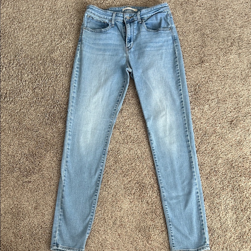 Levi's Women's Light Blue Skinny Jeans